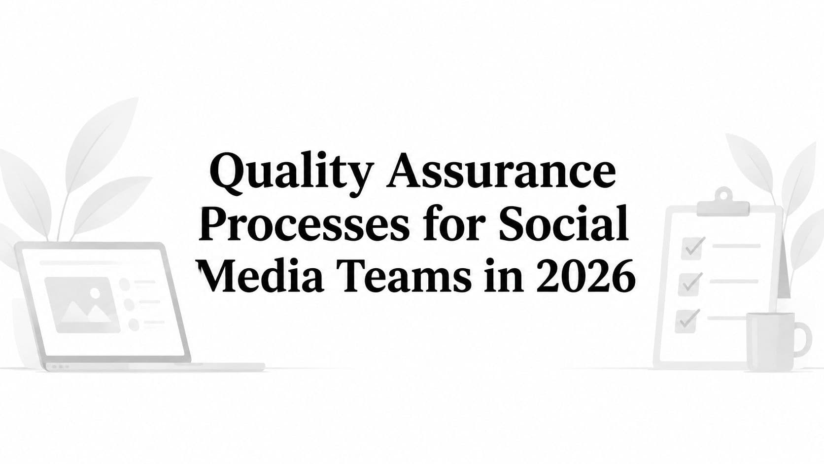 Quality Assurance Processes for Social Media Teams in 2026